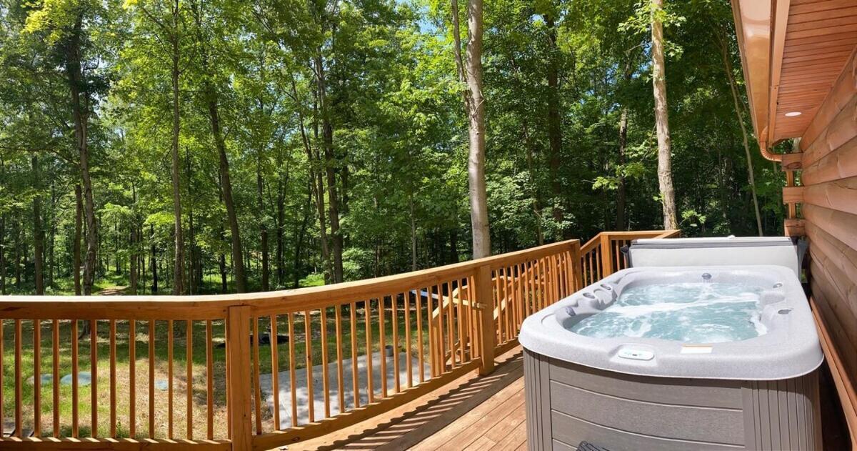 Secluded Wooded Cabin Near The Hocking Hills New Straitsville Экстерьер фото