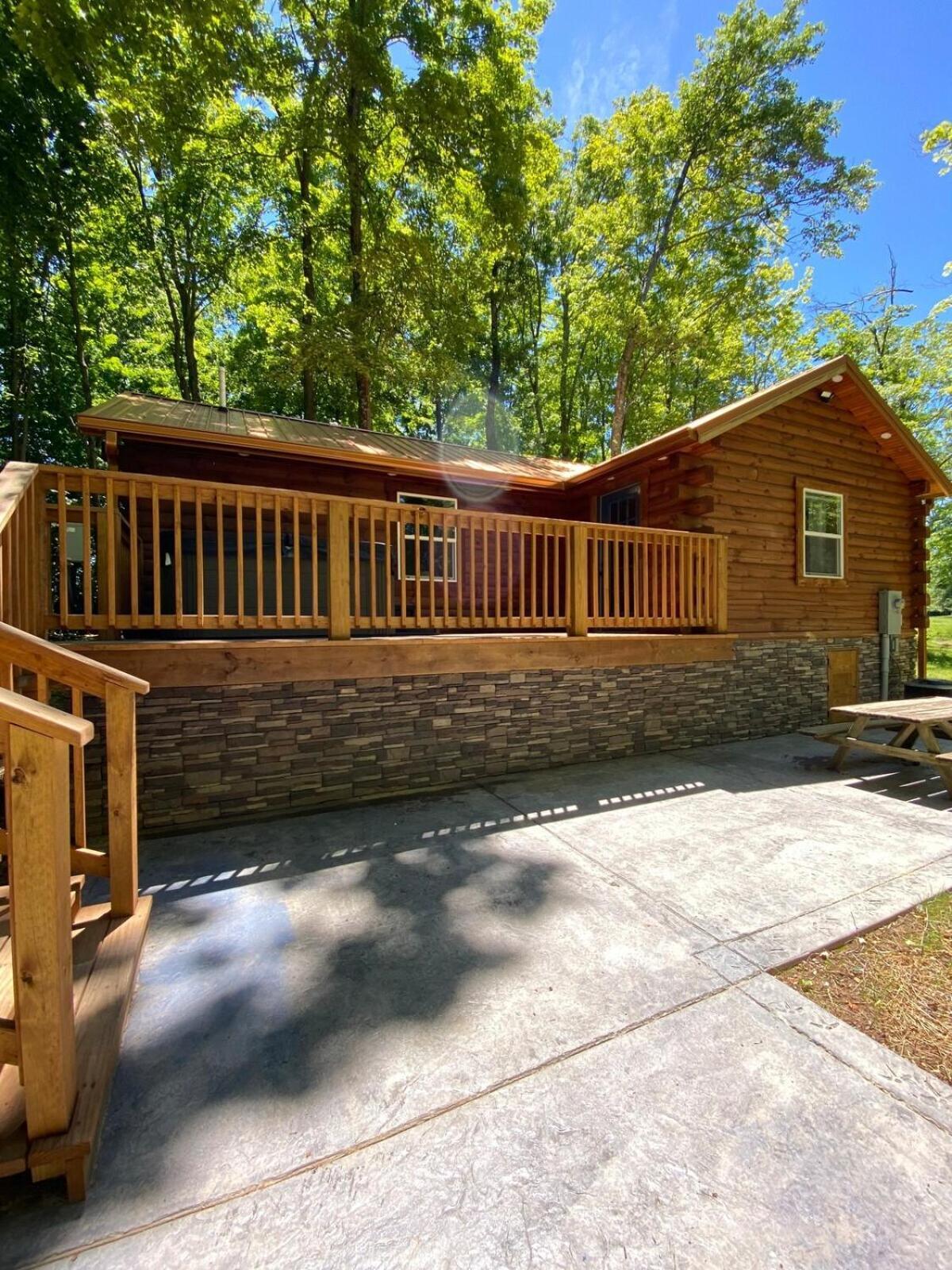Secluded Wooded Cabin Near The Hocking Hills New Straitsville Экстерьер фото